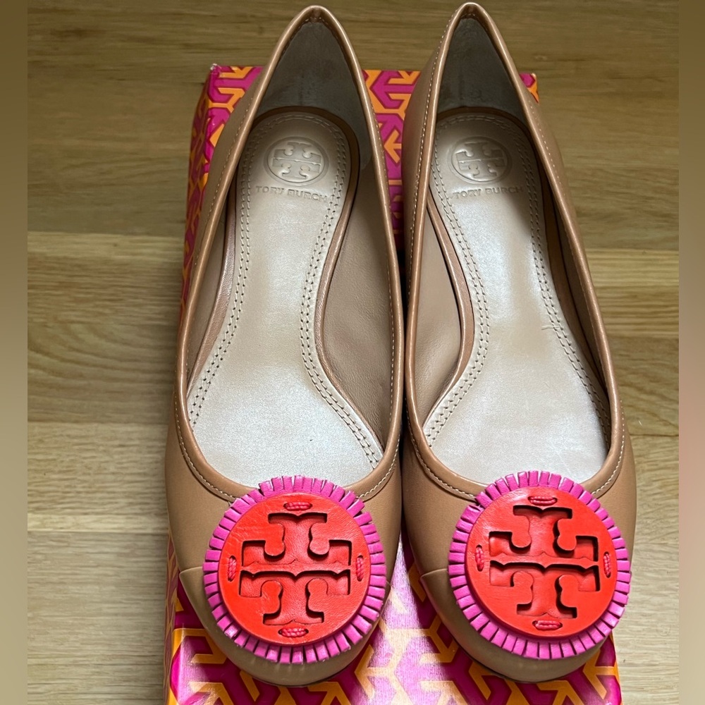 New Tory Burch Miller Fringe Flat - sz 6